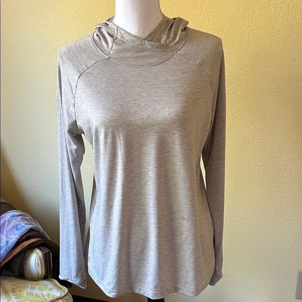 Women's Casual Heather Gray Hoodie Free fly